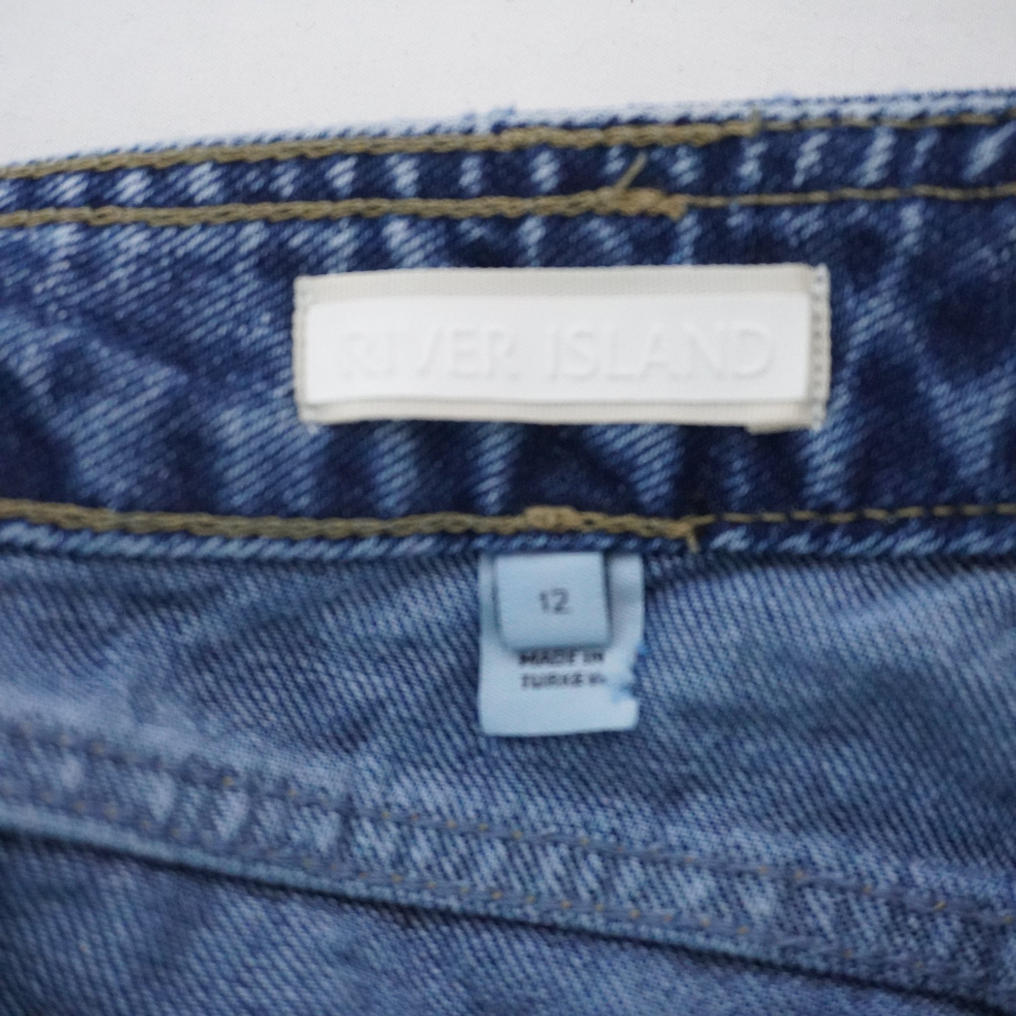 Falda Pantalón River Island para Mujer Usada - Azul, M
