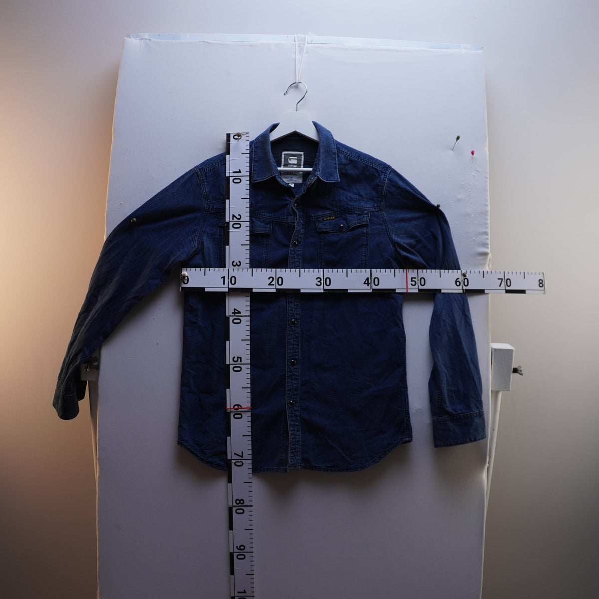 Camisa Henley G-Star para Hombre Usada - Azul, M
