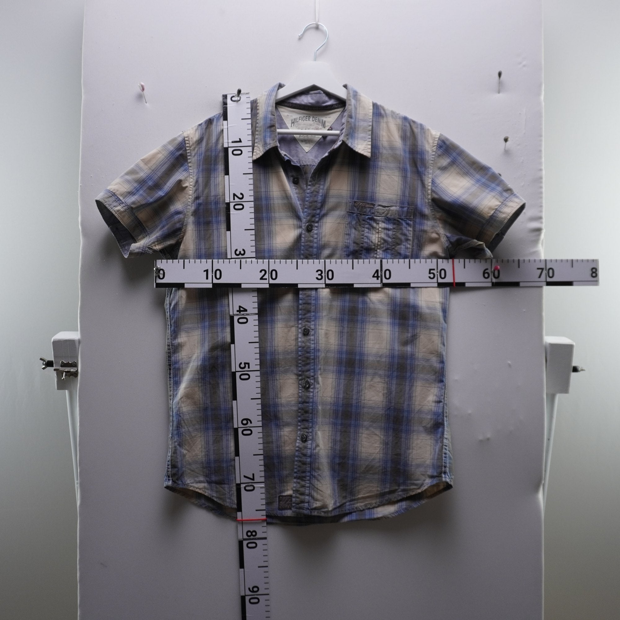 Camisa Tommy Hilfiger para Hombre Usada - Azul, L