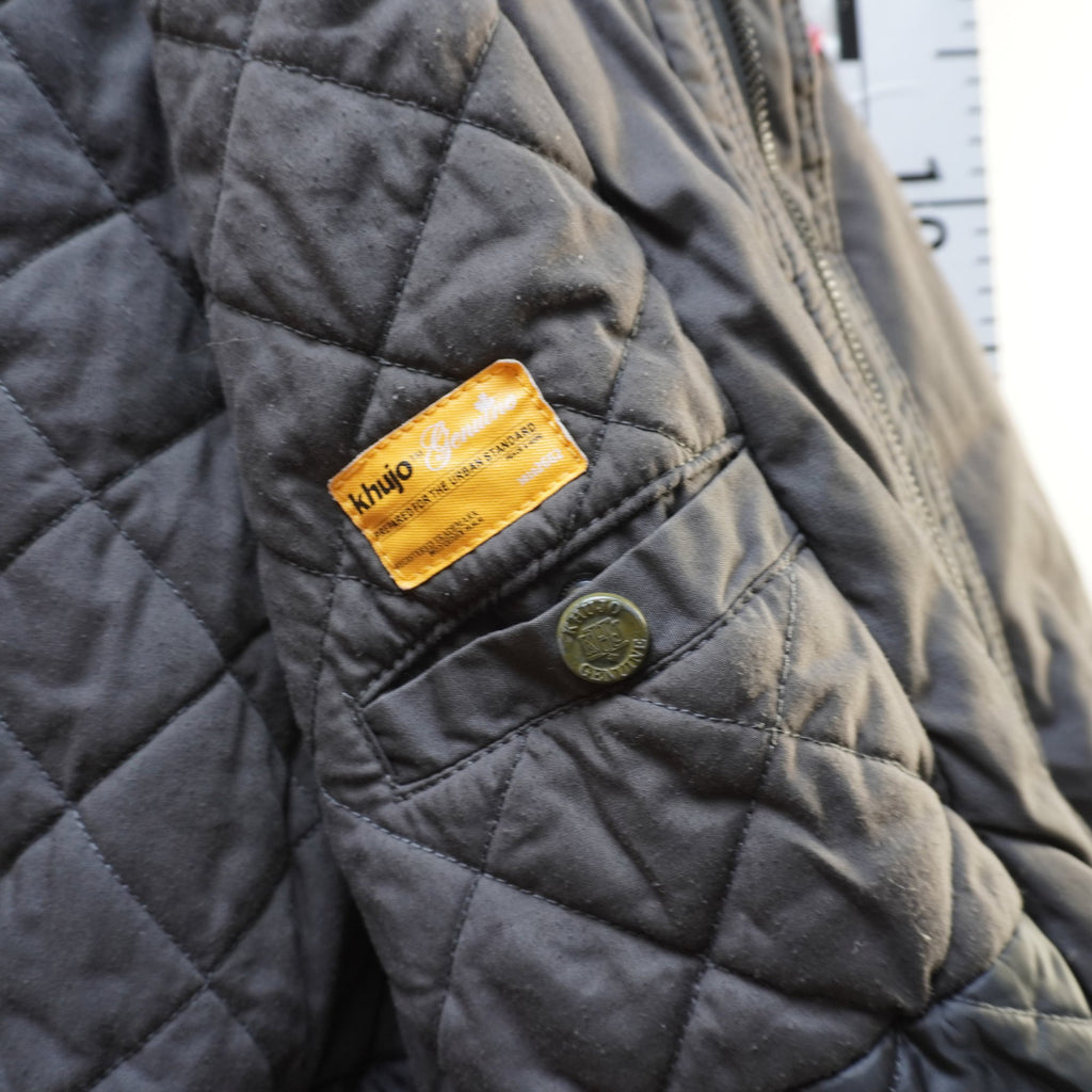 Parka Khujo para Hombre Usada - Gris, XXL