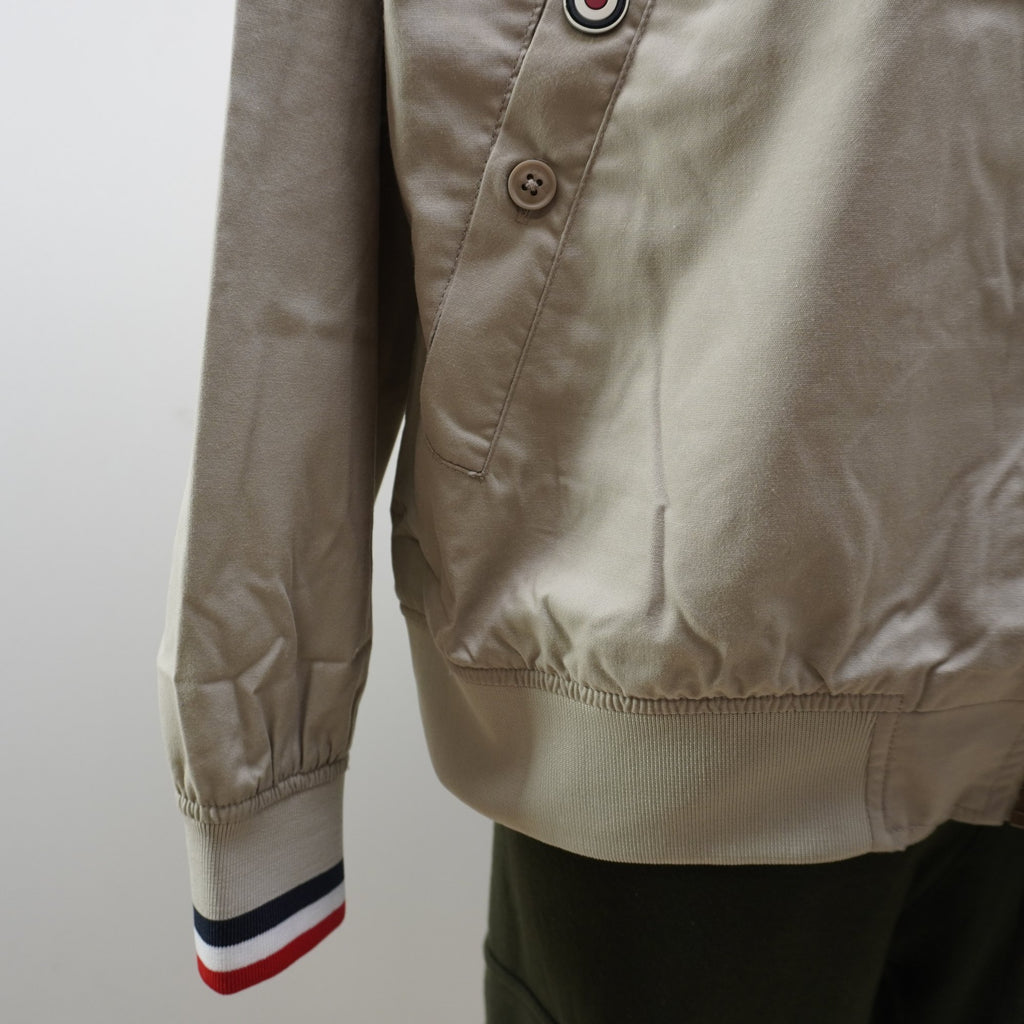 Chaqueta Bomber Lambretta para Hombre Usada - Beige y Rojo, XXL