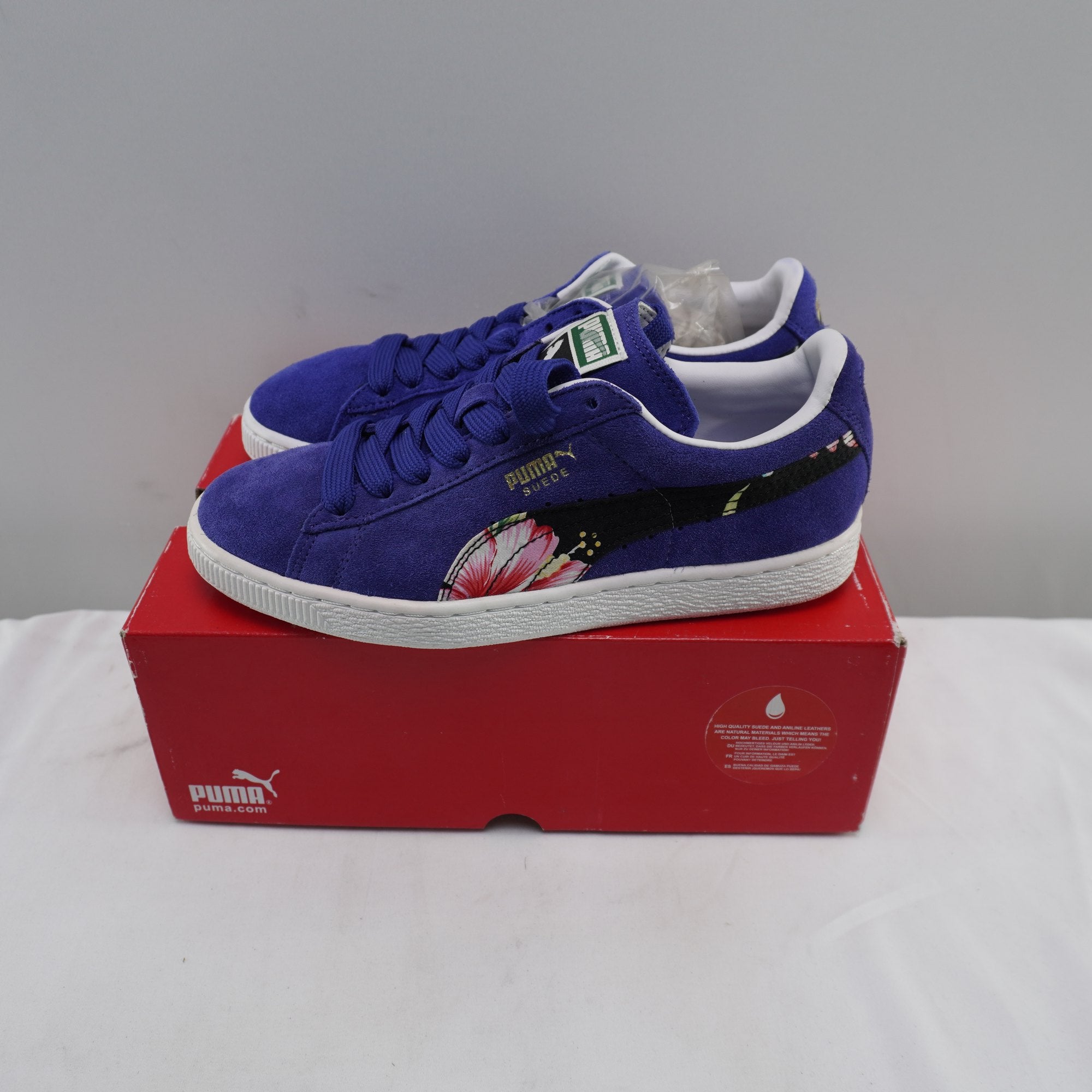 Zapatillas Puma para Mujer Usadas - Azul, Talla 37.5