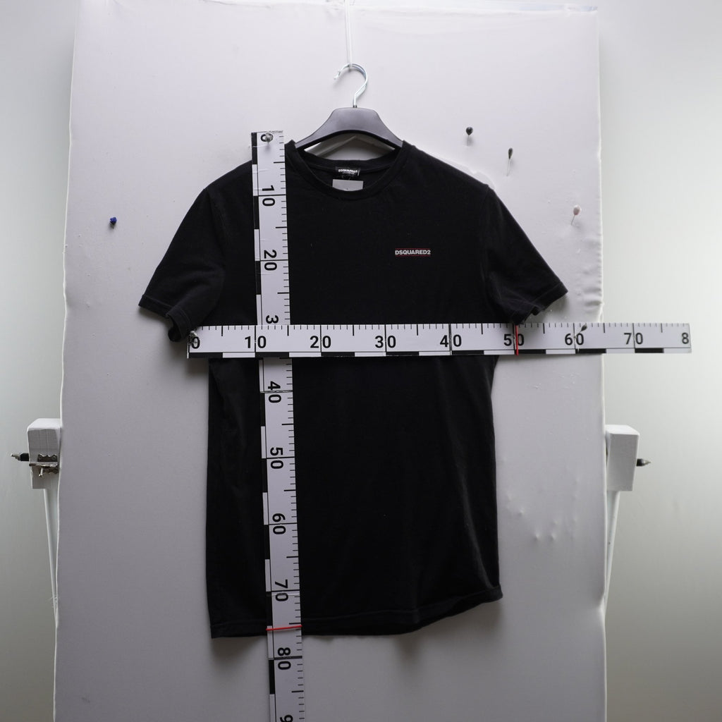 Camiseta de Manga Corta Dsquared2 para Hombre Usada - Negro, M