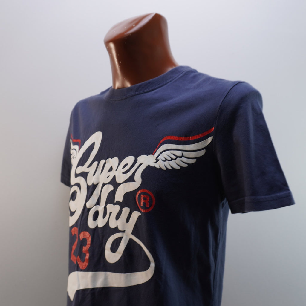Camiseta Superdry para Hombre Usada - Azul Marino, L