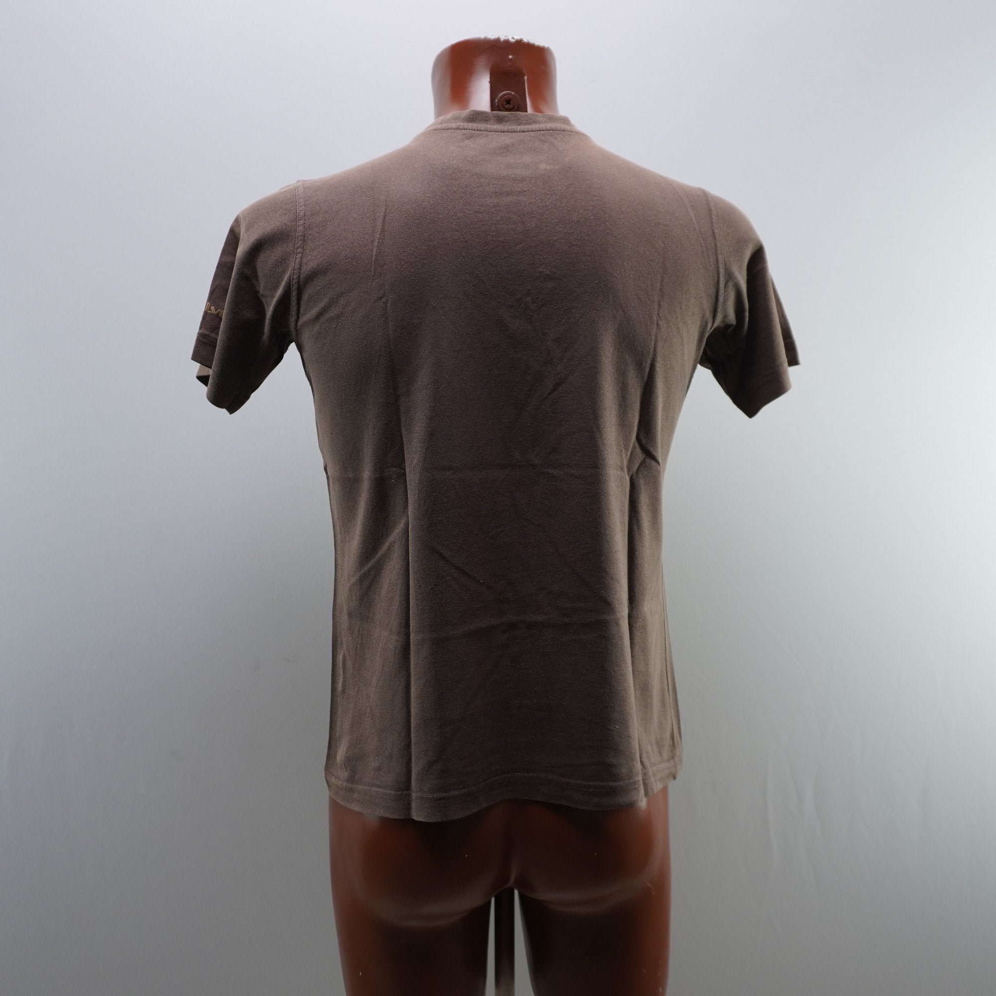 Camiseta Quiksilver para Hombre Usada - Marrón, XXS
