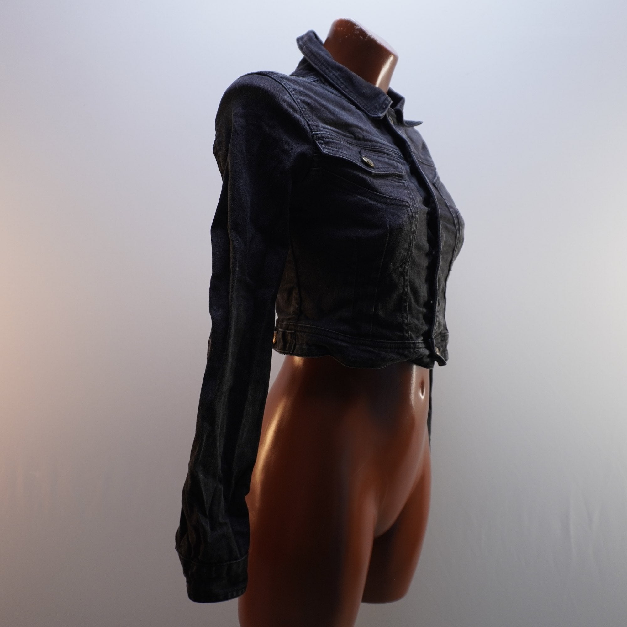 Cazadora Vaquera Diesel para Mujer Usada - Negra, S