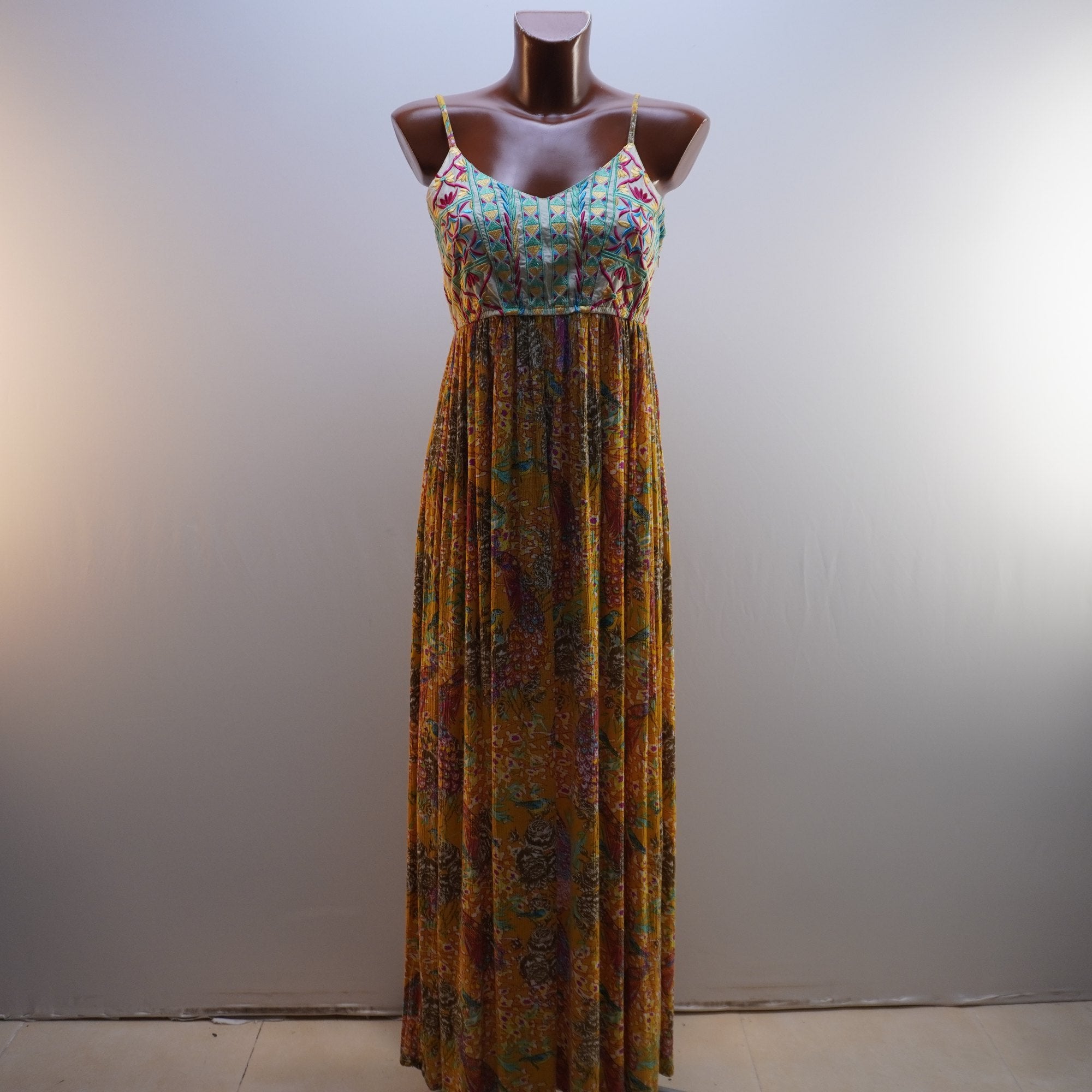Vestido Raga para Mujer Usado - Multicolor, Pequeño (S)