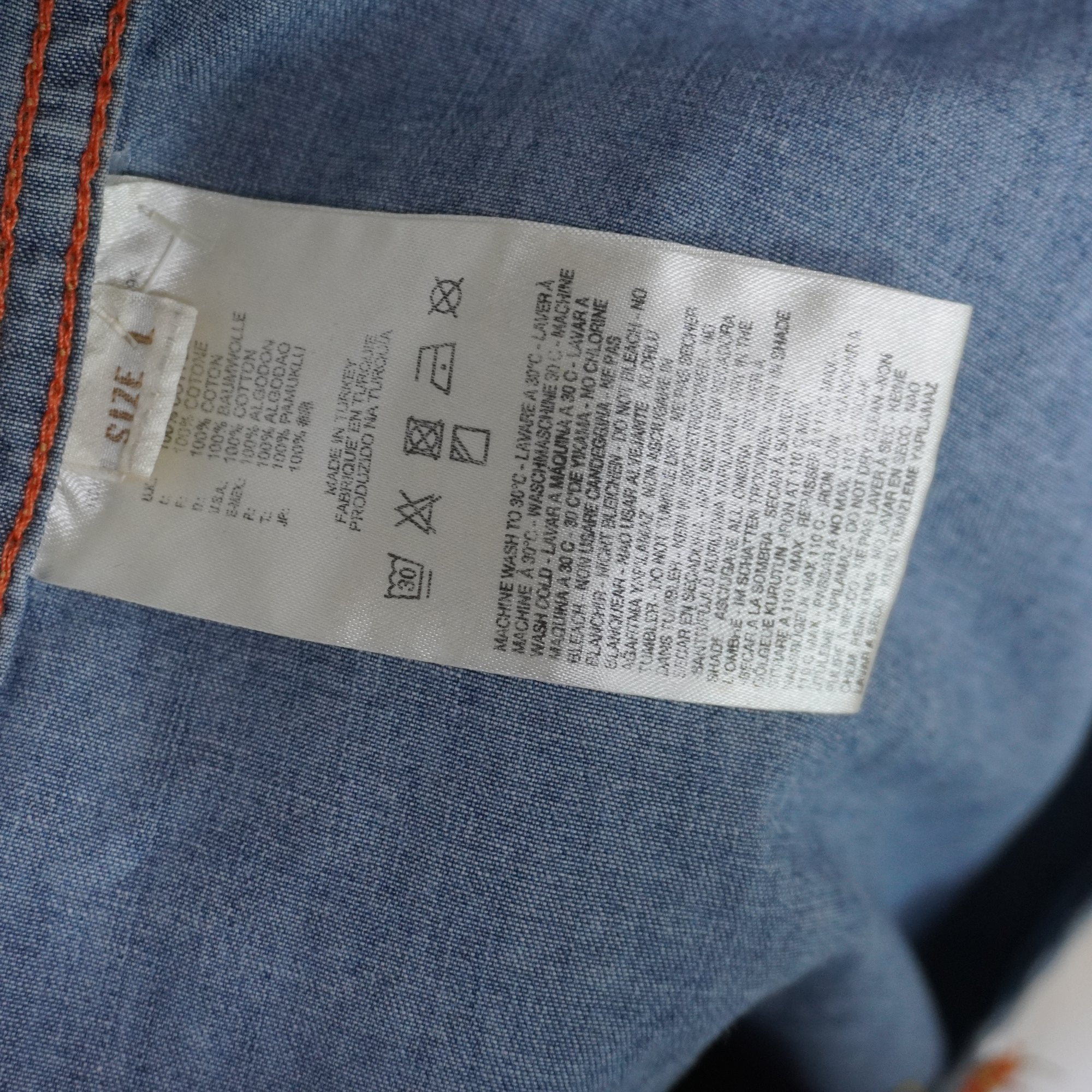Camisa Diesel para Mujer Usada - Azul, L