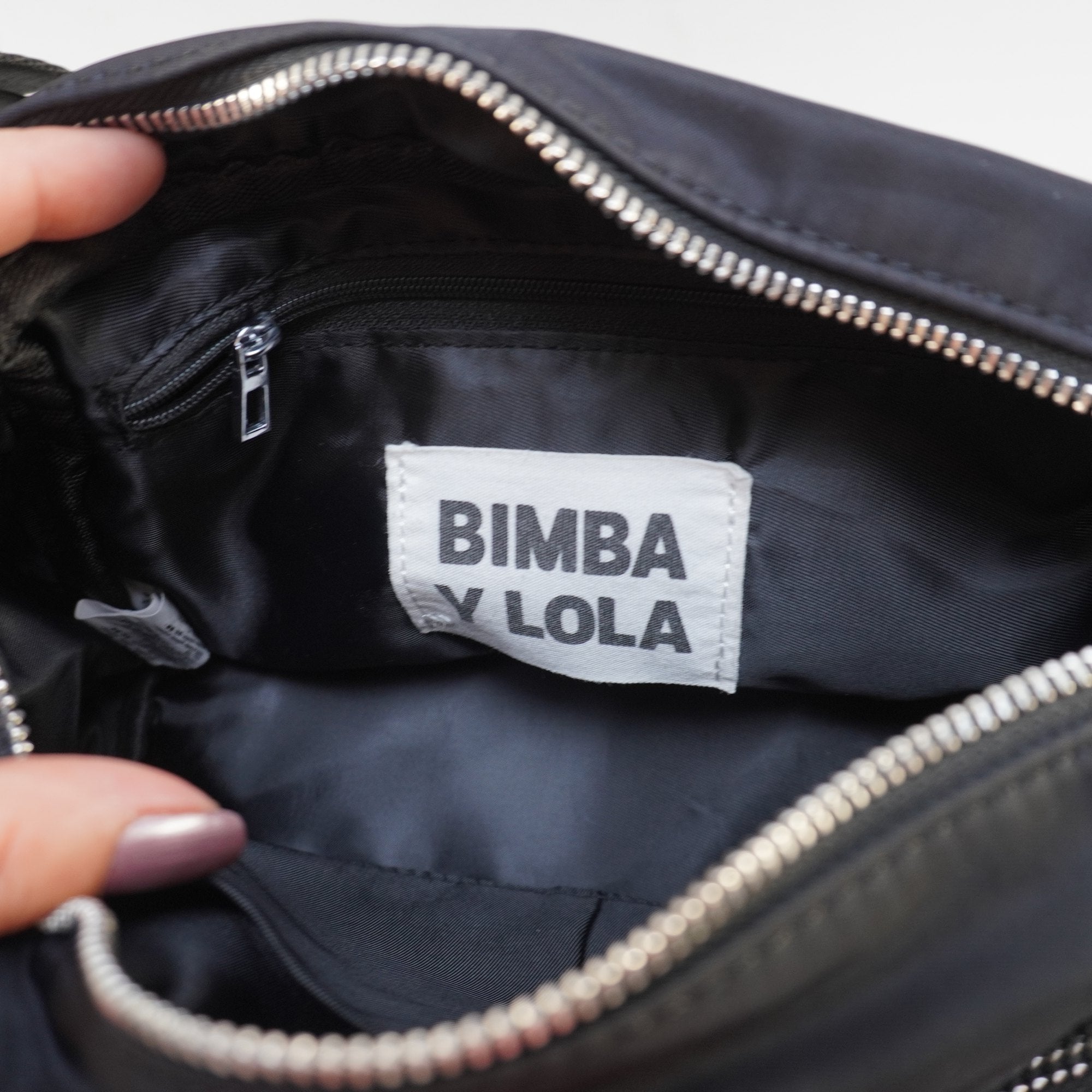 Bolso Baguette Bimba y Lola para Mujer Usado - Negro
