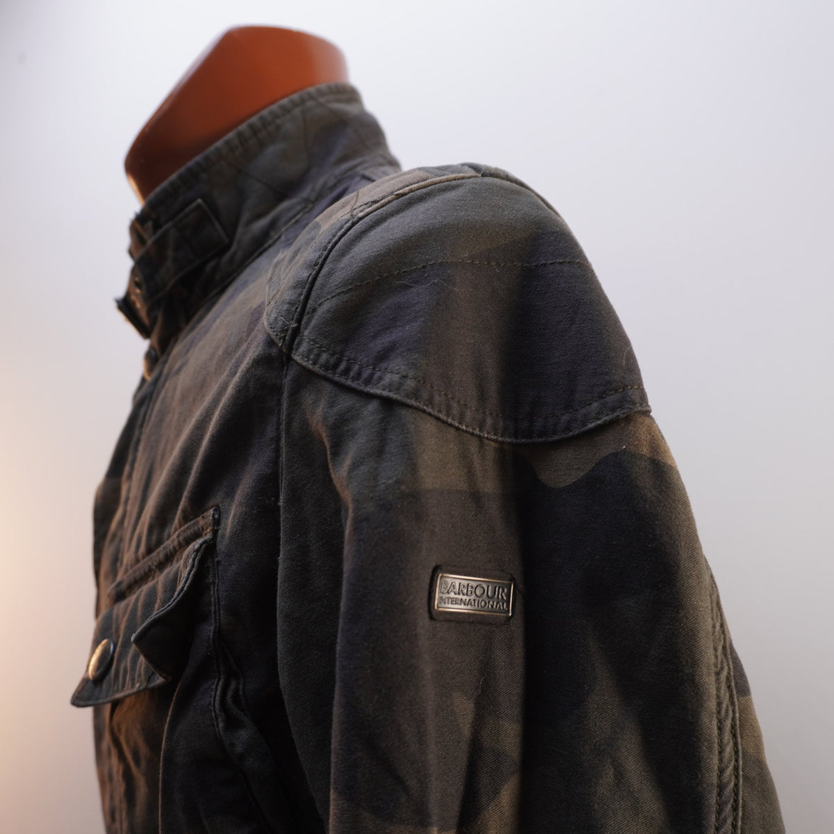 Cazadora Vaquera Barbour para Hombre Usada - Verde, L