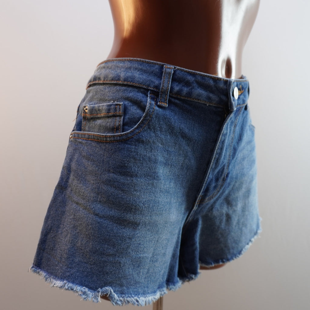 Pantalones Cortos Vaqueros Denim.Co para Mujer Usados - Azul, XXL