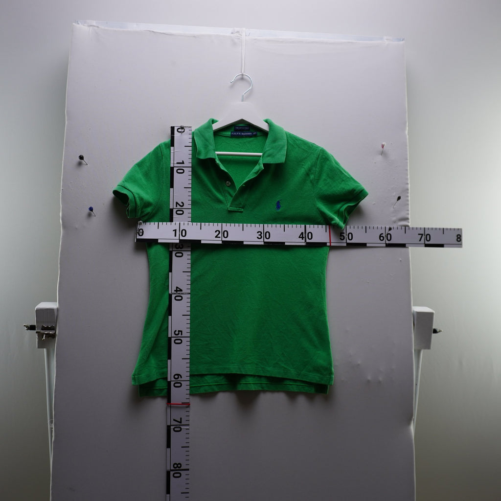Camiseta de Manga Corta Ralph Lauren para Mujer - Verde, L (Usada en Muy Buen Estado)