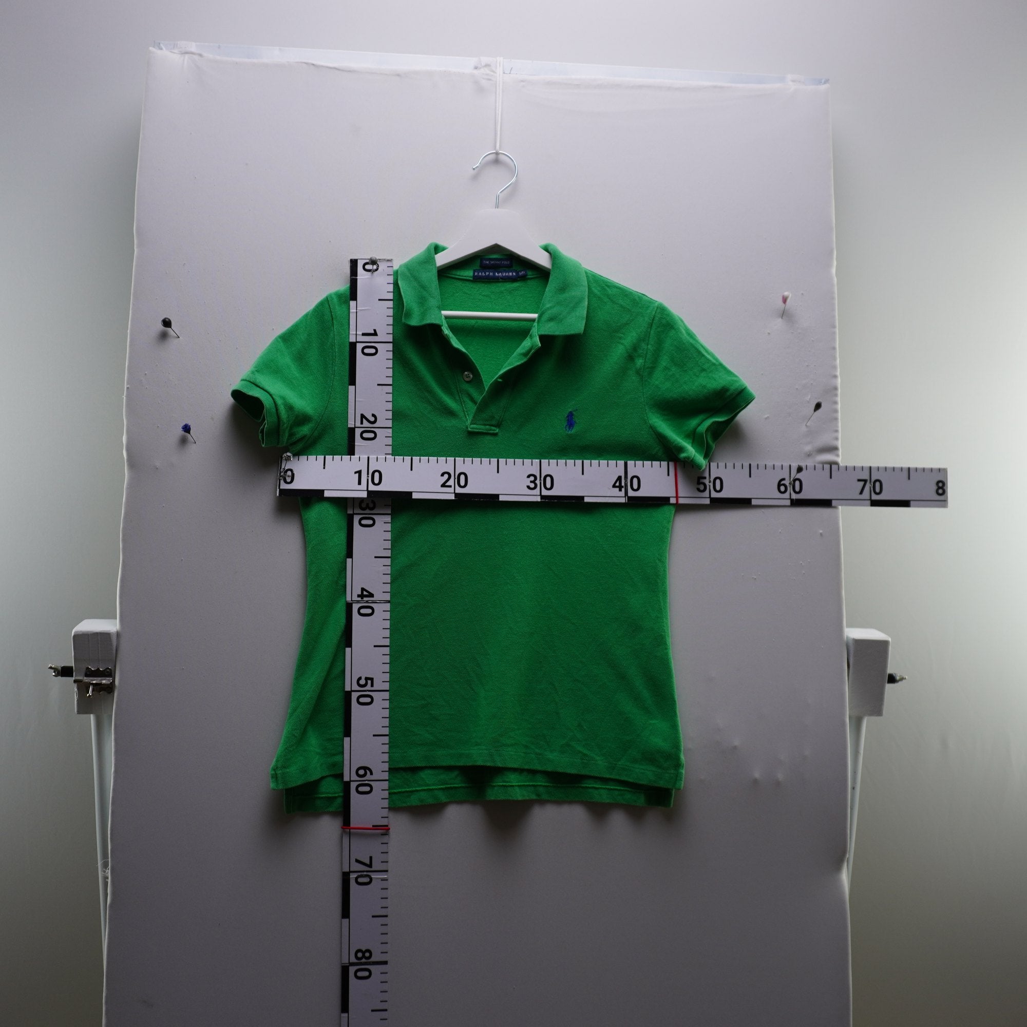 Camiseta de Manga Corta Ralph Lauren para Mujer - Verde, L (Usada en Muy Buen Estado)