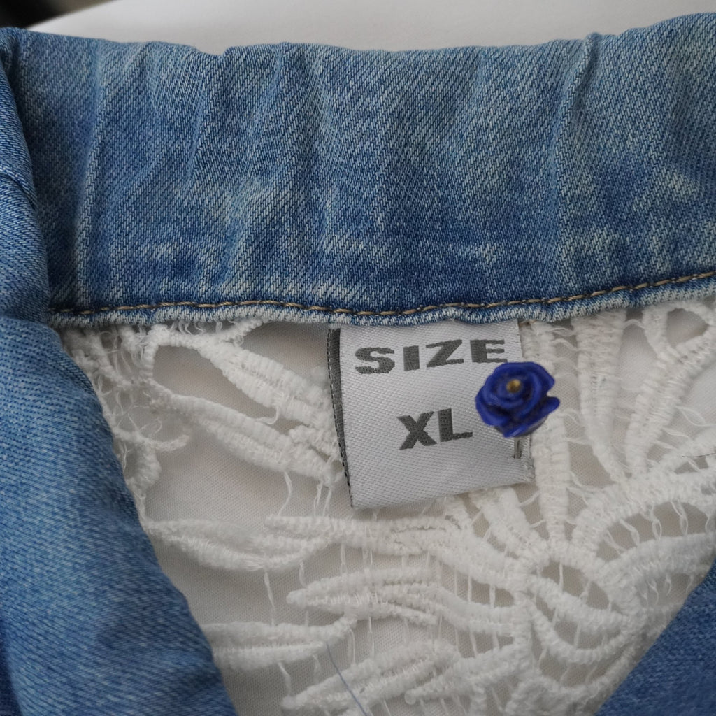 Cazadora Vaquera Italian Style para Mujer Usada - Azul, XL