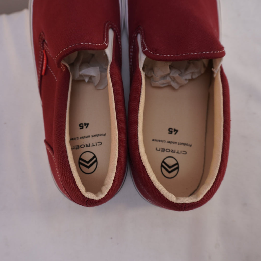 Zapatillas Citroën para Hombre Usadas - Rojas, Talla 45