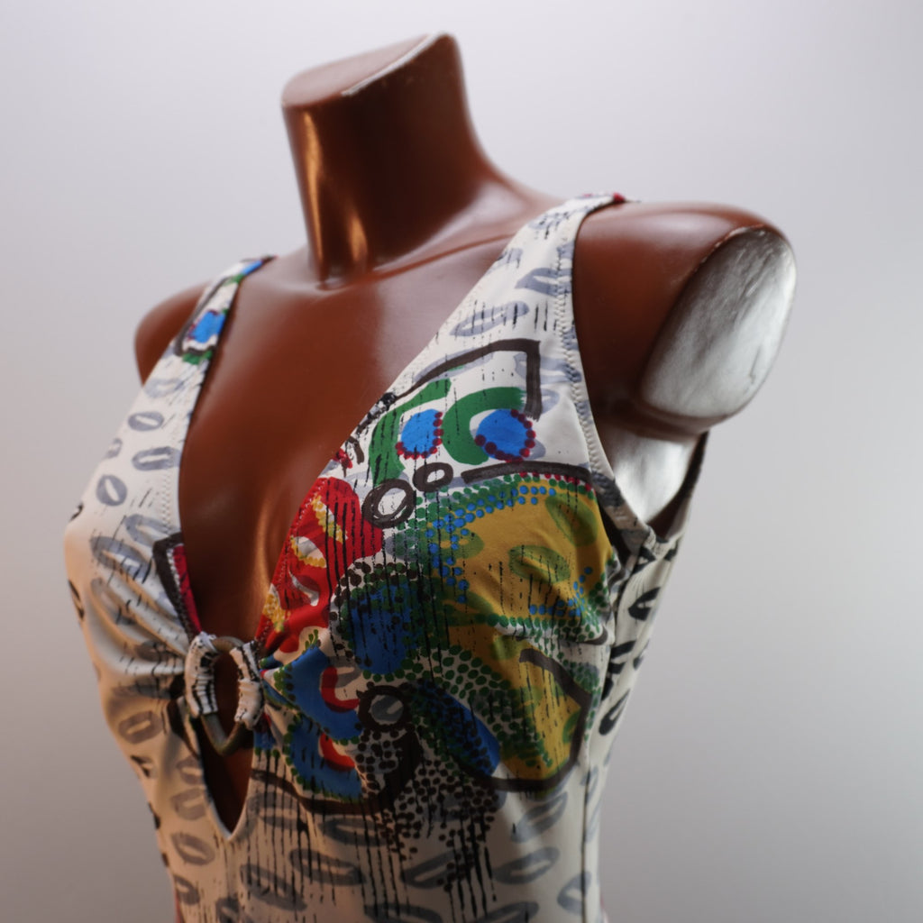 Vestido de Baño Desigual para Mujer Usado - Multicolor, XL