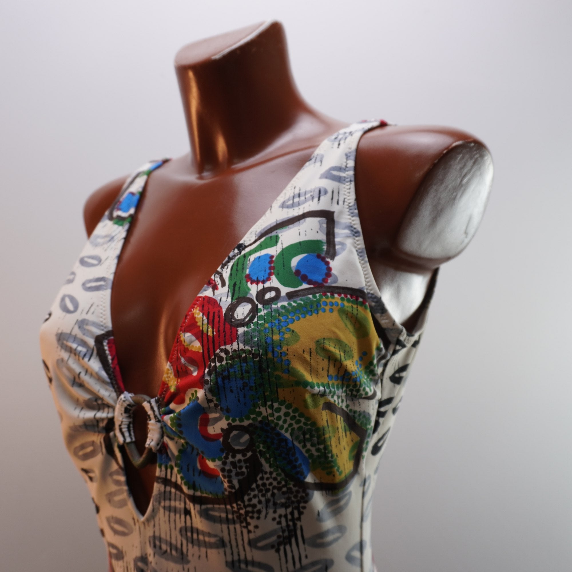 Vestido de Baño Desigual para Mujer Usado - Multicolor, XL