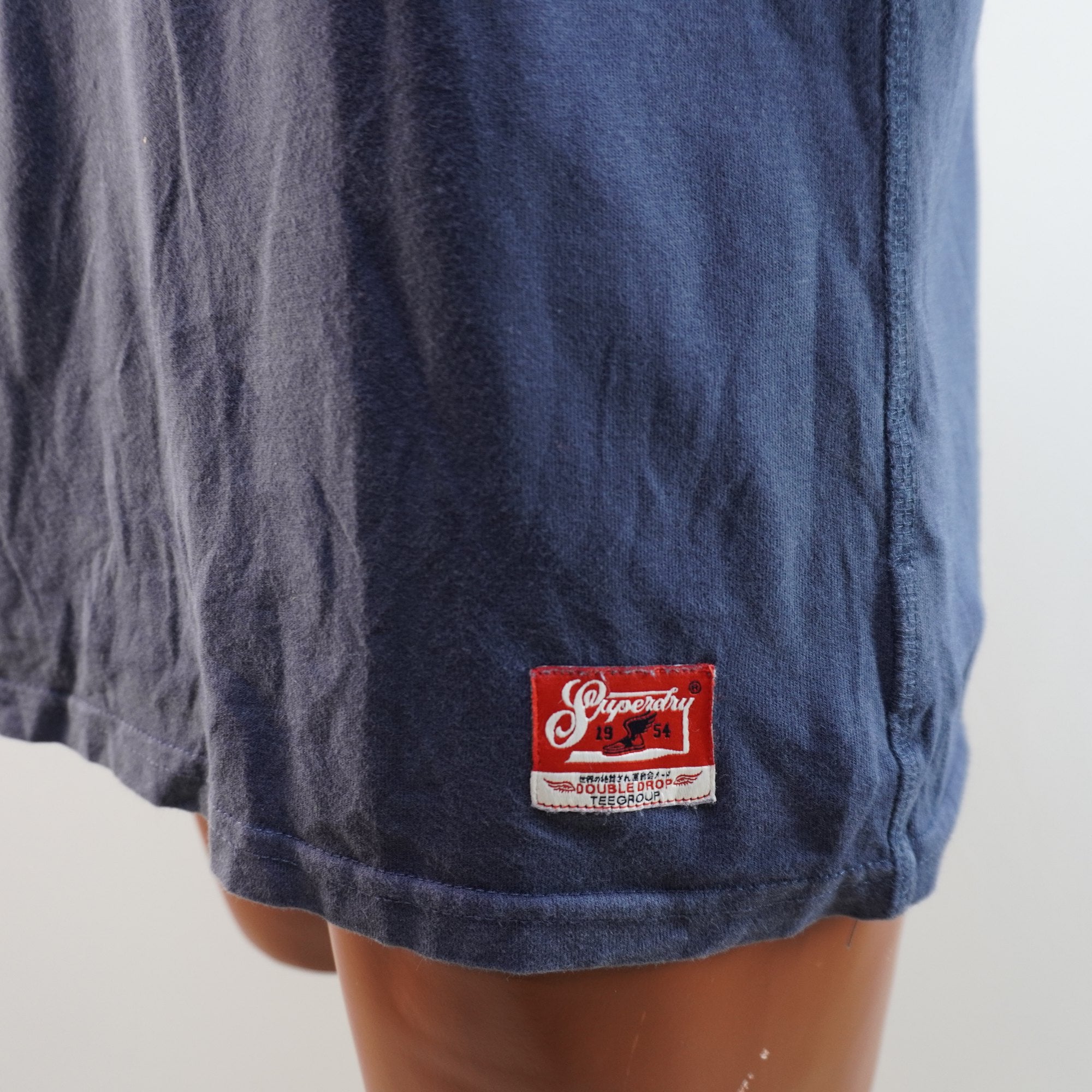 Camiseta Superdry para Hombre Usada - Azul Marino, L