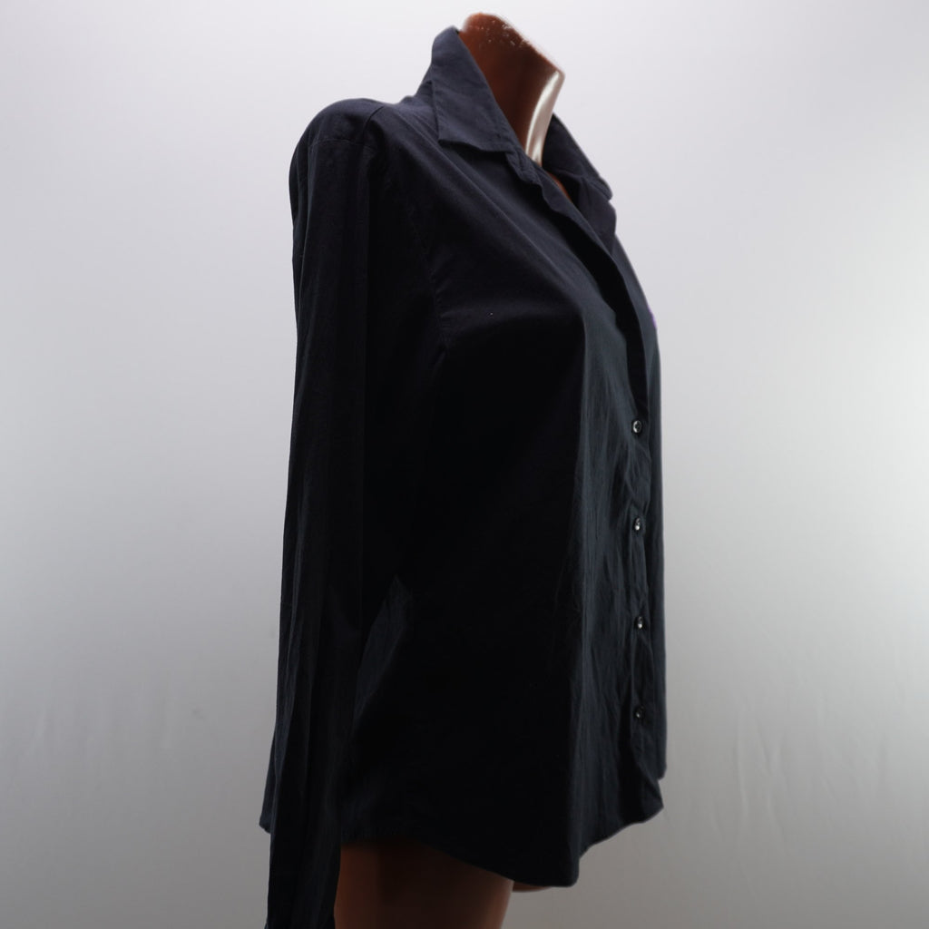Camisa de Vestir Ralph Lauren para Mujer Usada - Negra, XXXL