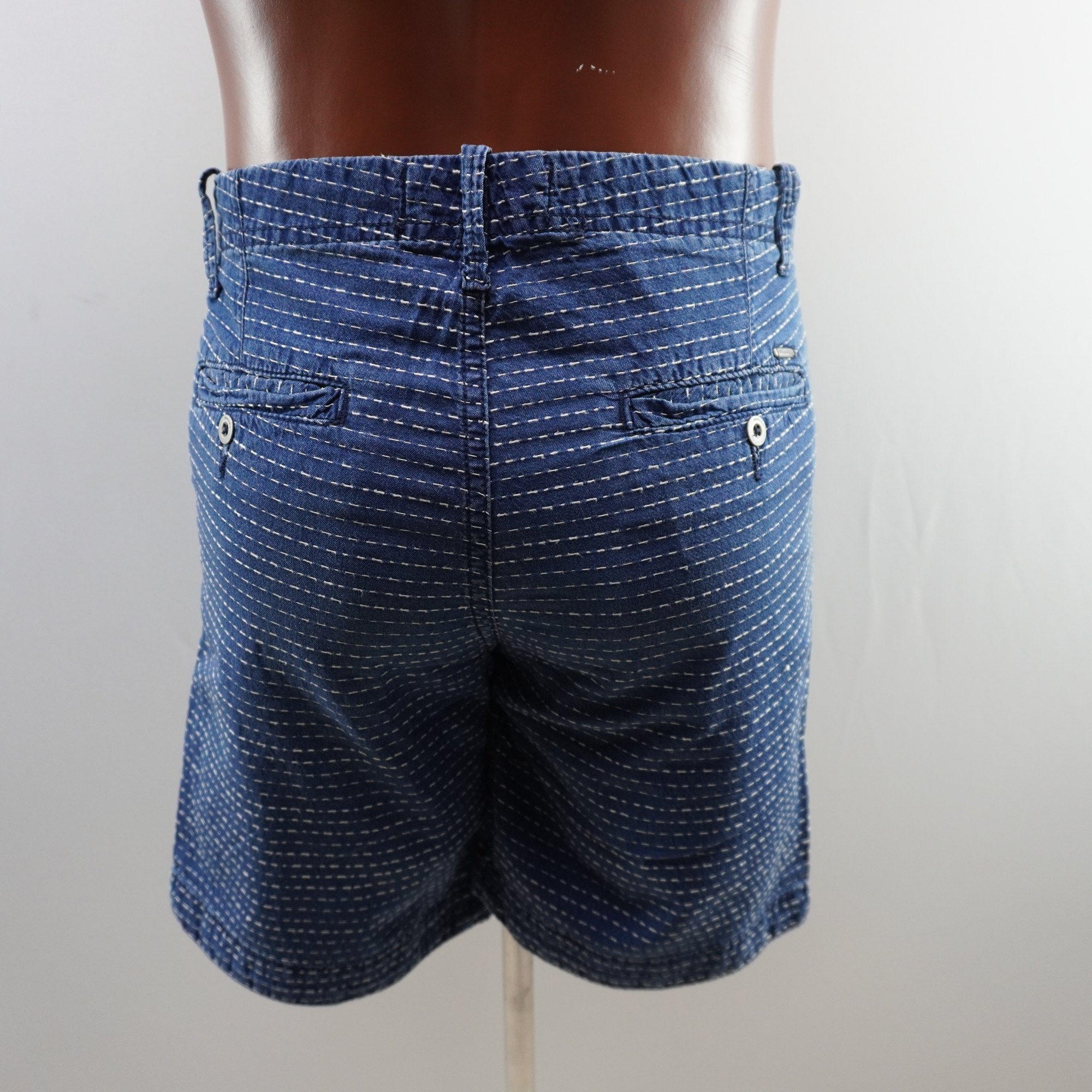 Pantalones Cortos Vaqueros Springfield para Hombre Usados - Azul, S