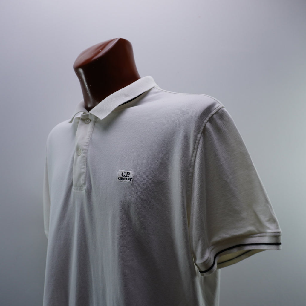 Camiseta C.P. Company para Hombre Usada - Blanca, XXL
