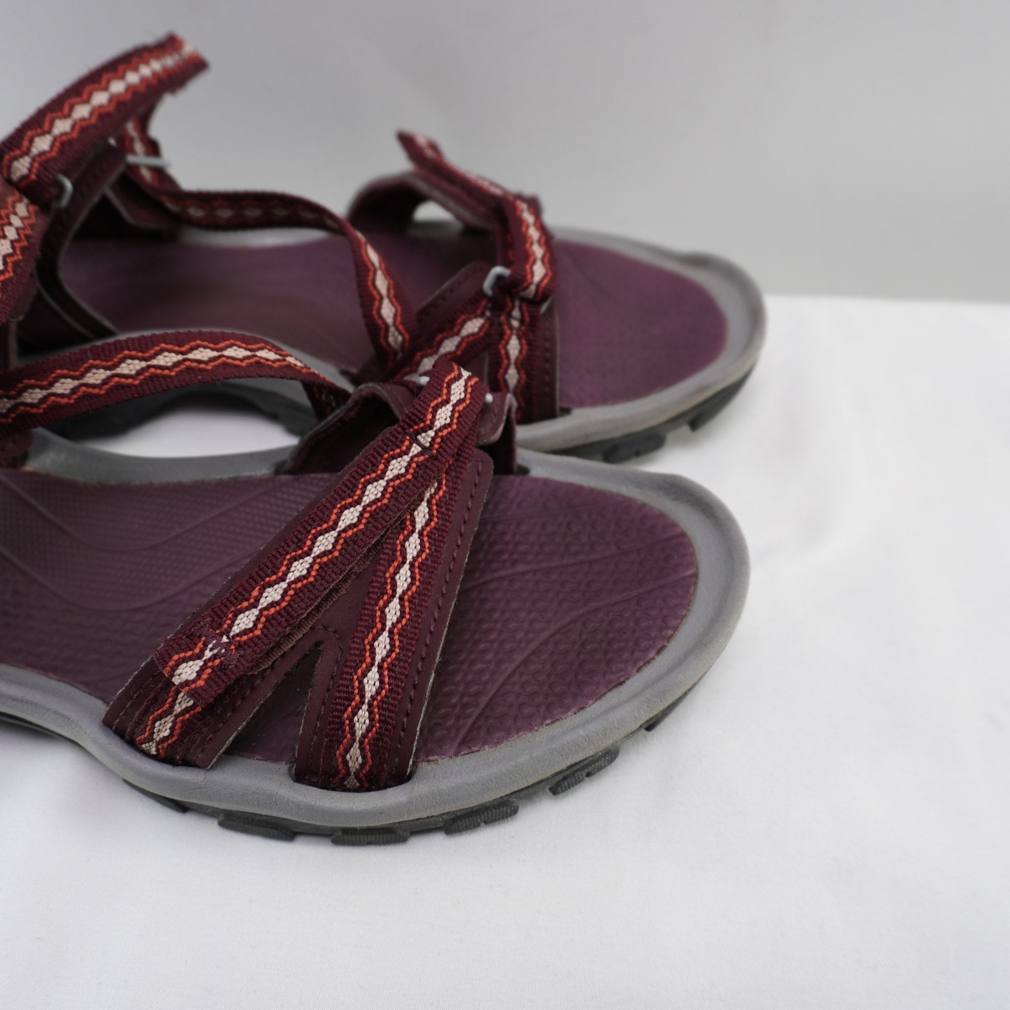 Zapatos Planos Slingback Decathlon para Mujer Usados - Rojos, Talla 38