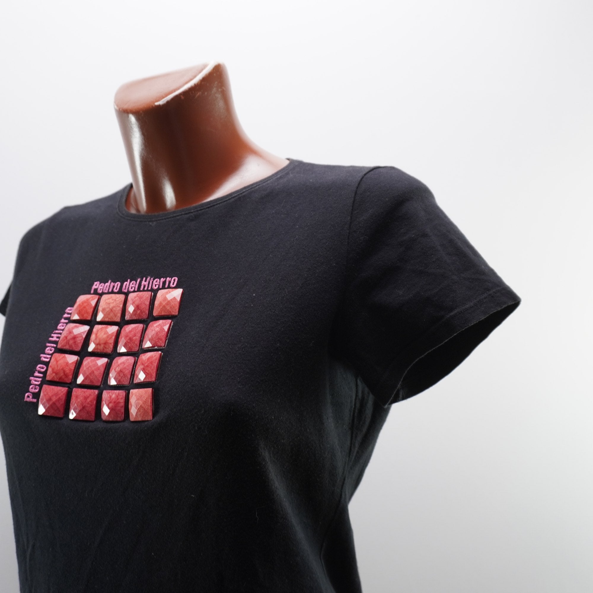 Camiseta Pedro del Hierro para Mujer Usada - Negra, M