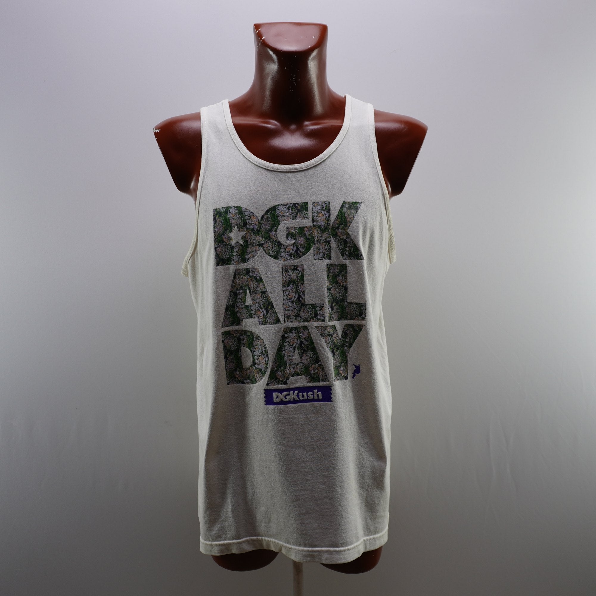Camiseta DGK para Hombre Usada - Blanca, L