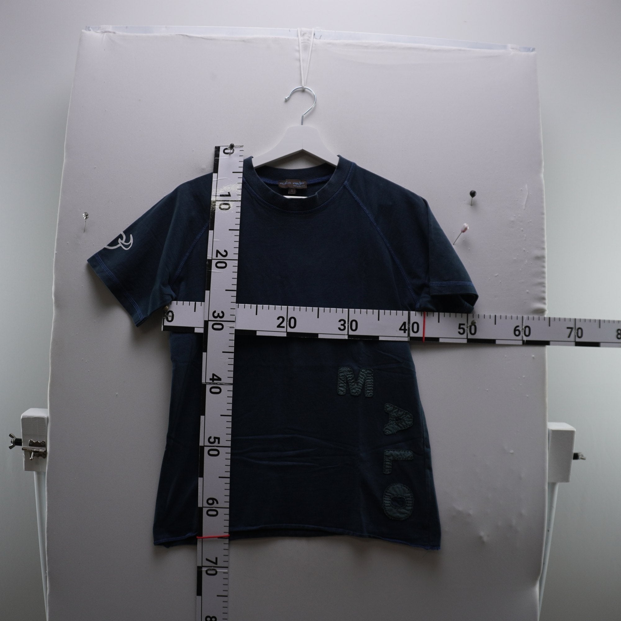 Camiseta Mda Mujer Usada - Azul, Pequeño (S)
