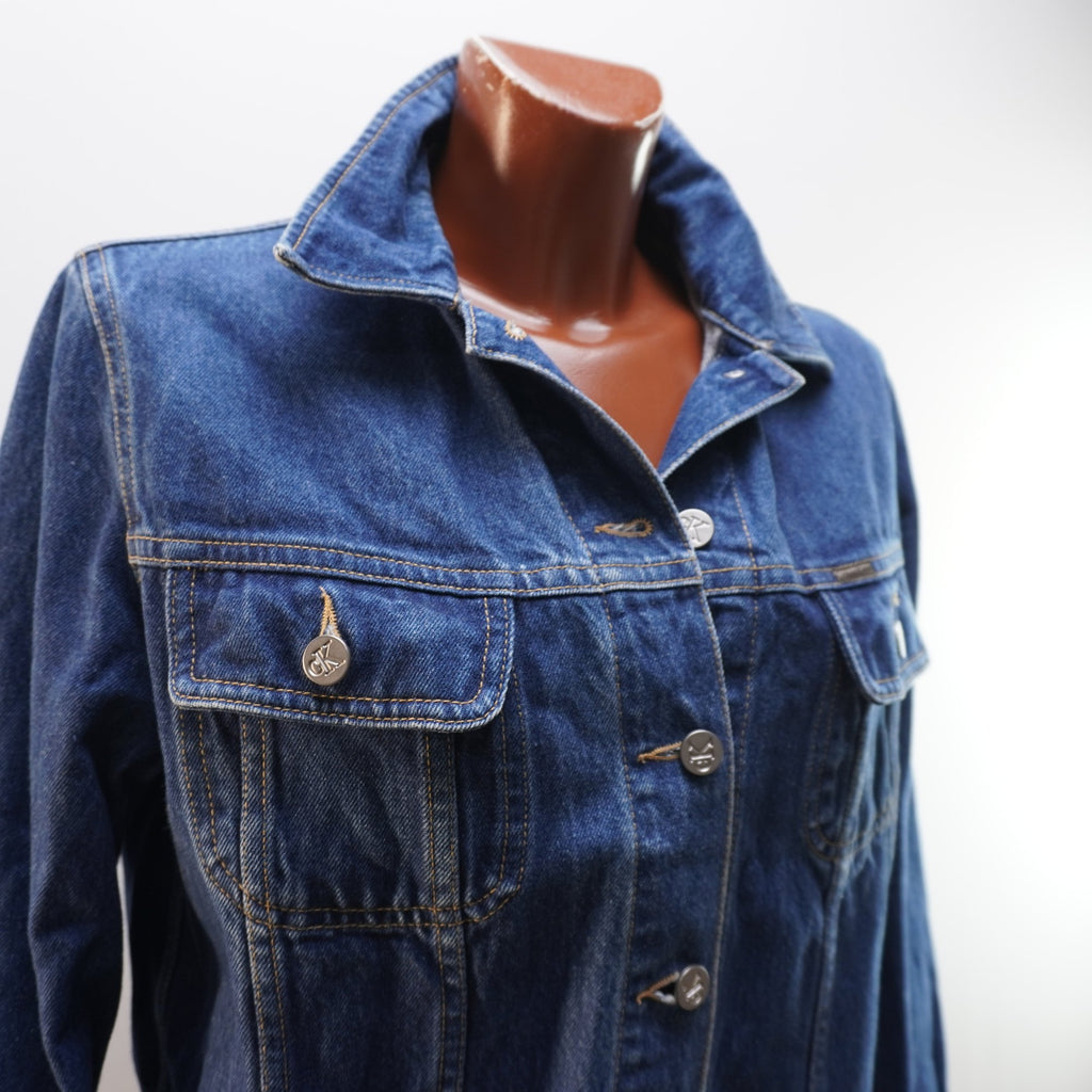 Cazadora Vaquera Calvin Klein para Mujer Usada - Azul, XL