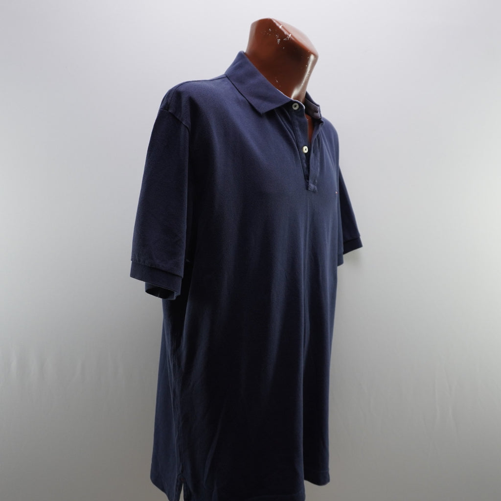 Camiseta de Manga Corta Tommy Hilfiger para Hombre Usada - Azul, XL