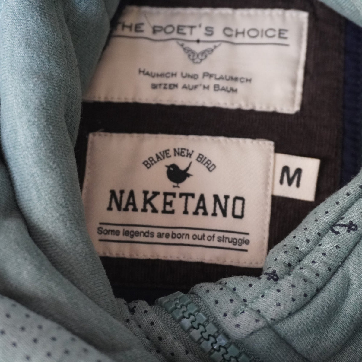 Sudadera con Capucha Naketano para Mujer Usada - Verde, M