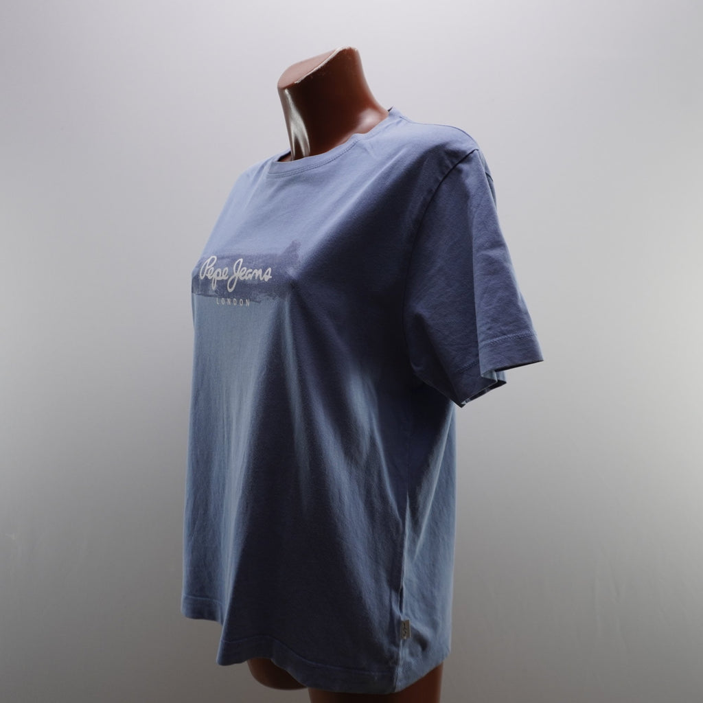 Camiseta de Manga Corta Pepe Jeans para Mujer Usada - Azul, L