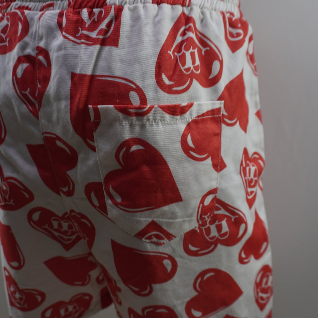 Bermudas Lazy Oaf para Hombre Usadas - Rojo, XXXL