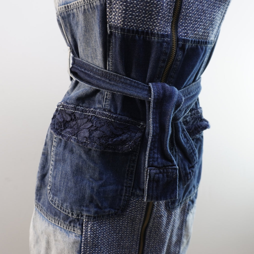 Vestido Desigual para Mujer Usado - Azul, M