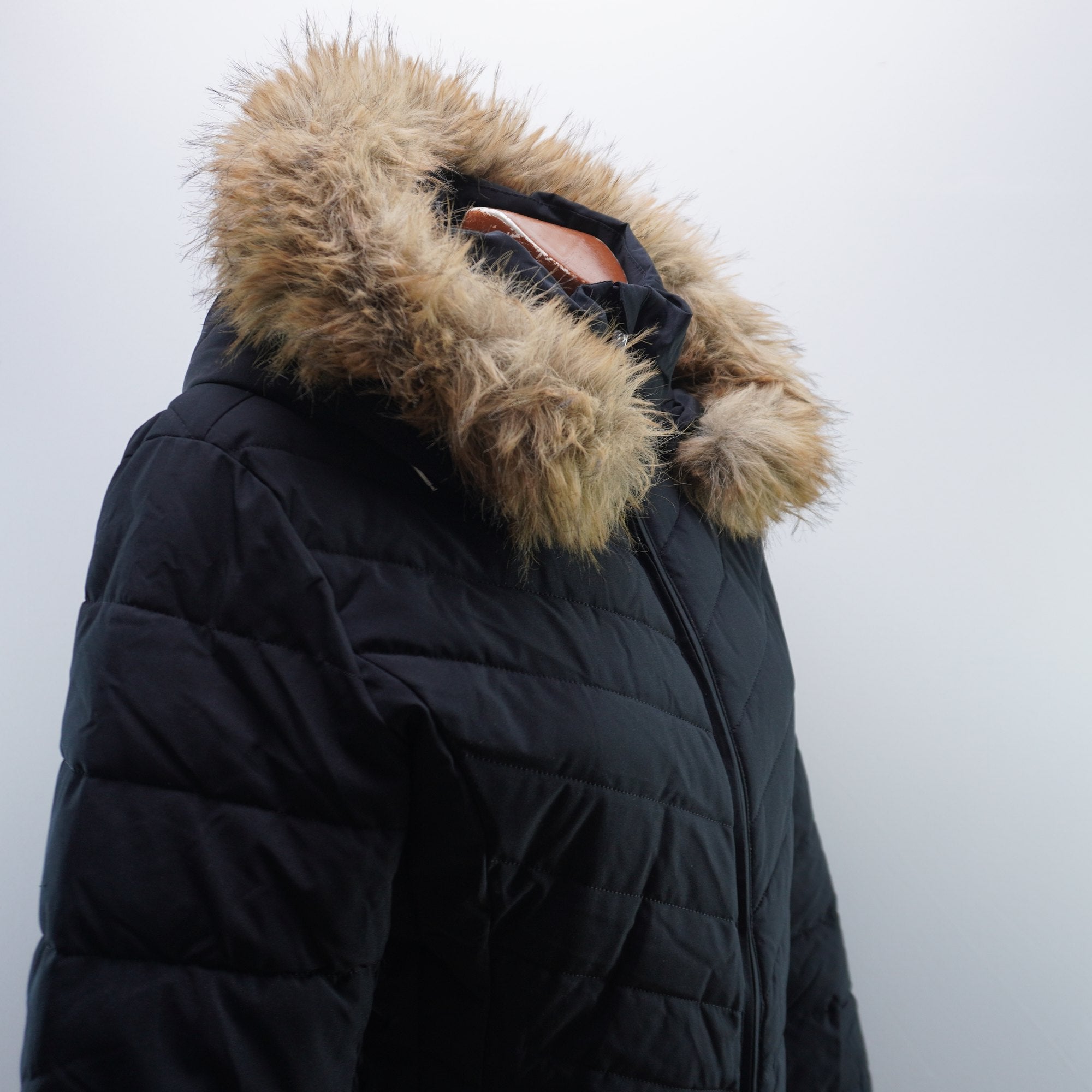 Parka Pioneer Camp para Mujer Nueva con Etiquetas - Negra, S