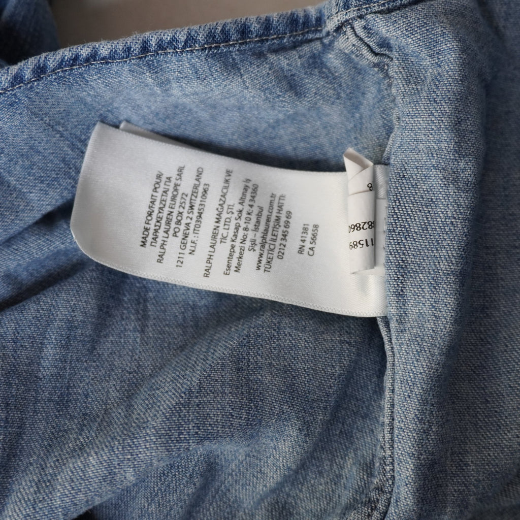 Camisa Henley Ralph Lauren para Hombre Usada - Azul, XL
