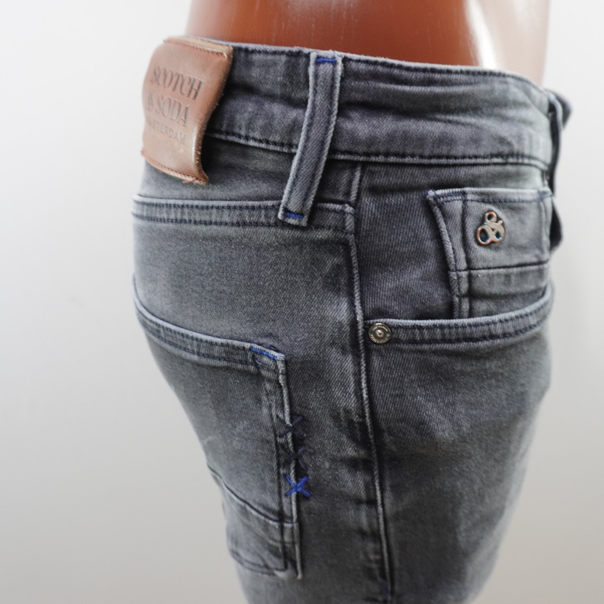 Vaqueros Scotch & Soda para Mujer Usados - Gris, M