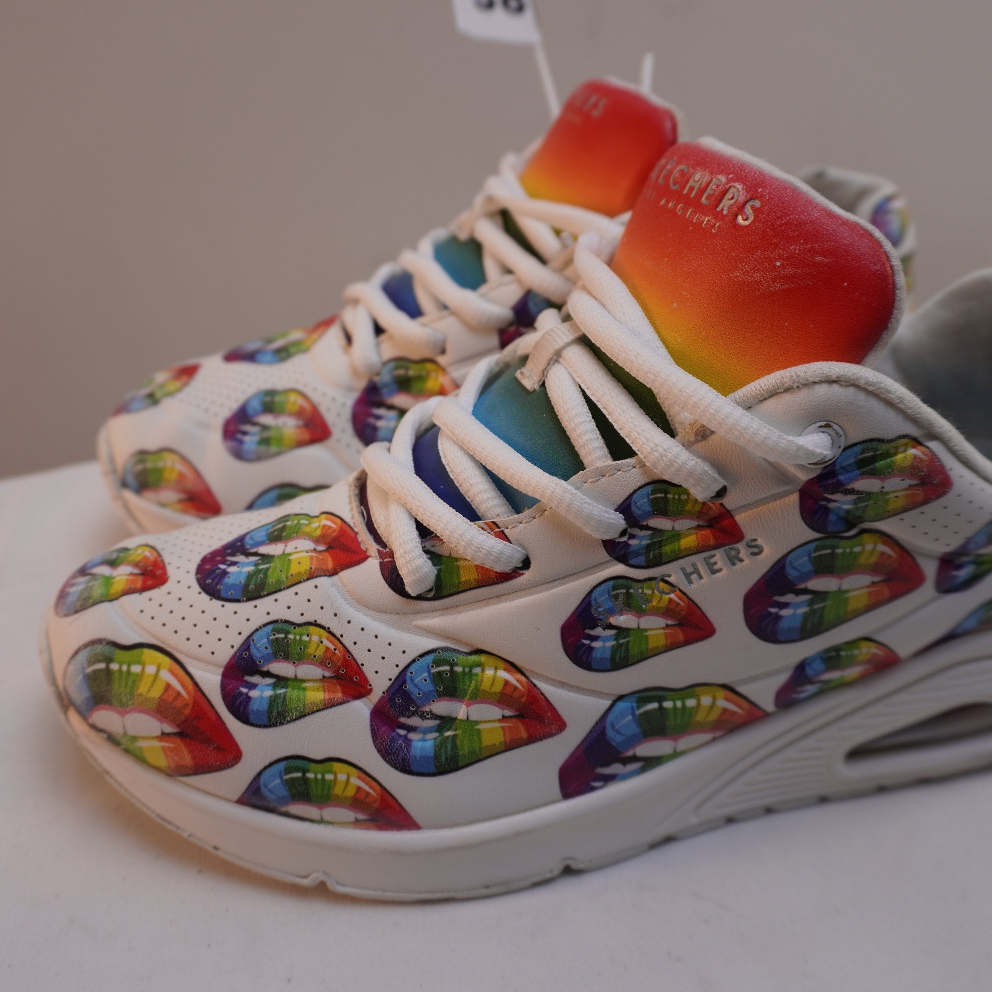 Zapatillas Skechers para Mujer Usadas - Multicolor, Talla 38