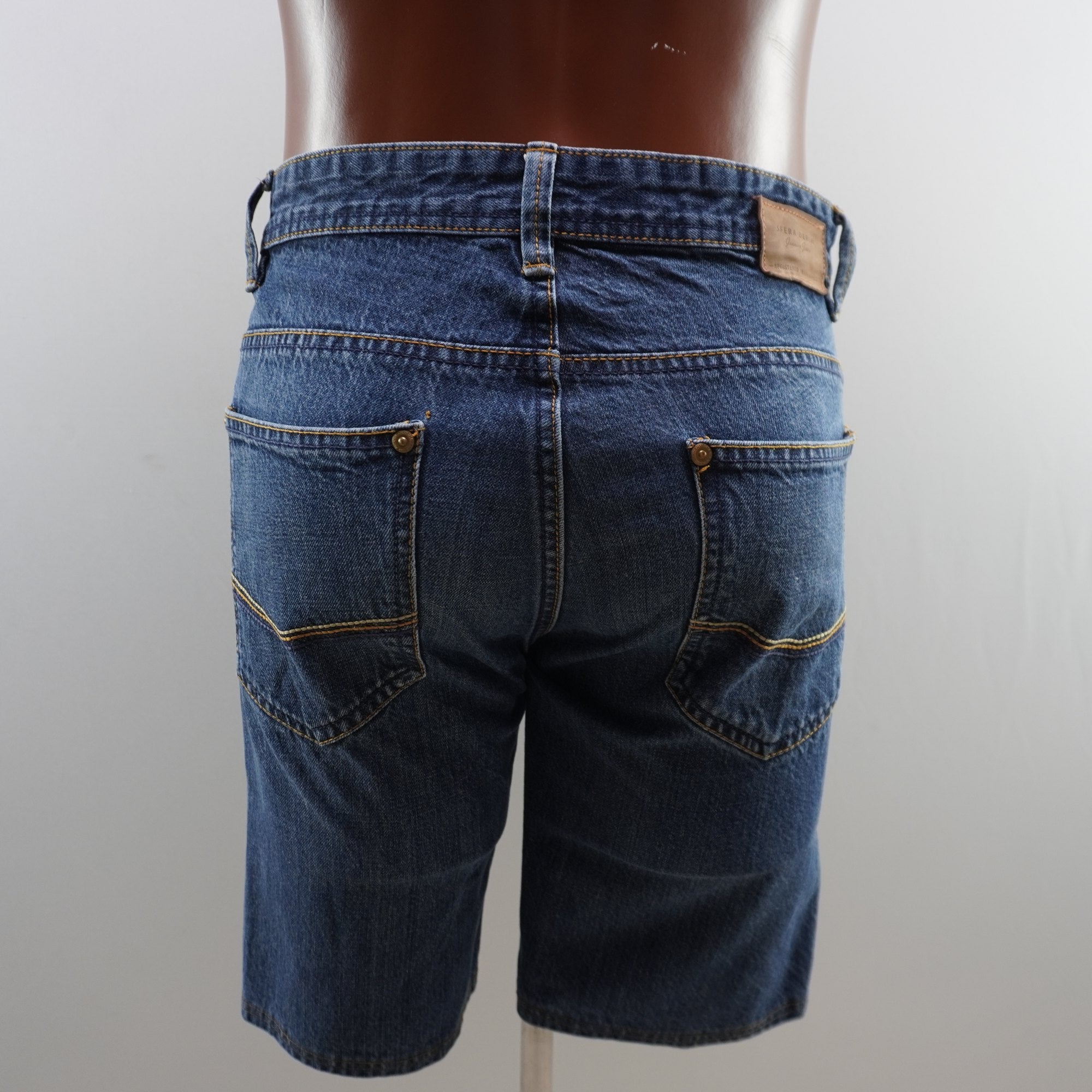 Pantalones Cortos Vaqueros Sfera para Hombre Usados - Azul, S