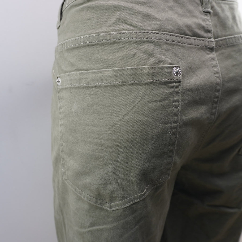Pantalones Cortos BPC para Mujer Usados - Verde, XXL