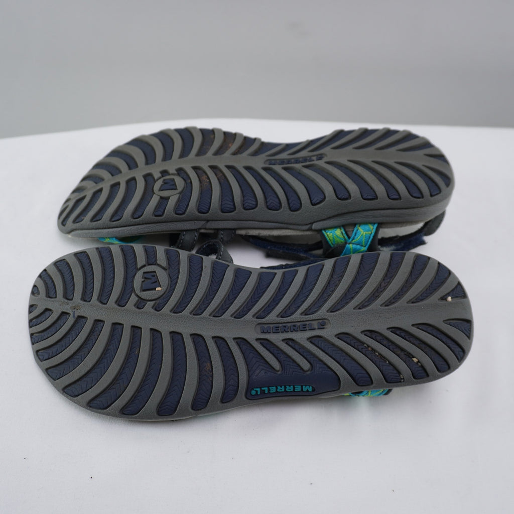 Sandalias Merrell para Mujer Usadas - Azul Marino, Talla 37