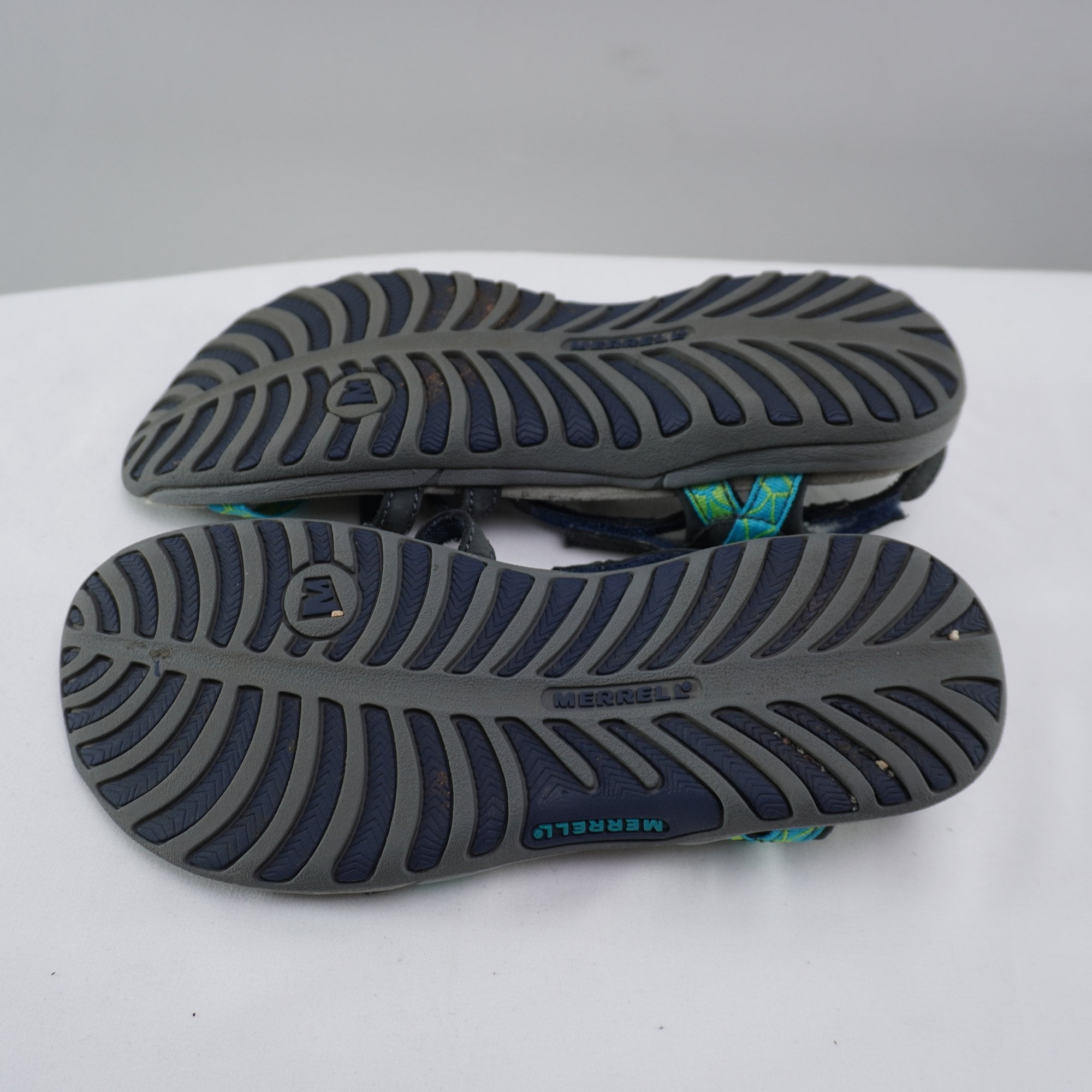Sandalias Merrell para Mujer Usadas - Azul Marino, Talla 37