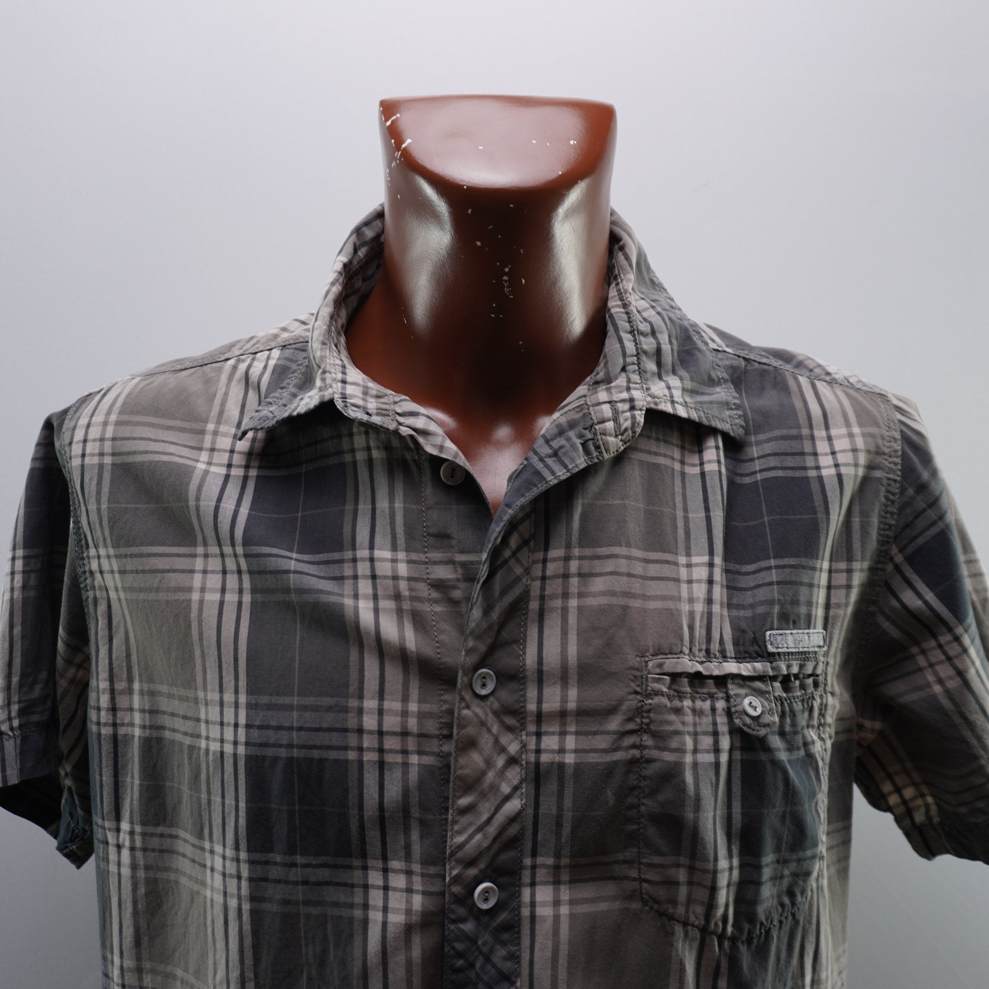 Camisa Quiksilver para Hombre Usada - Gris, L