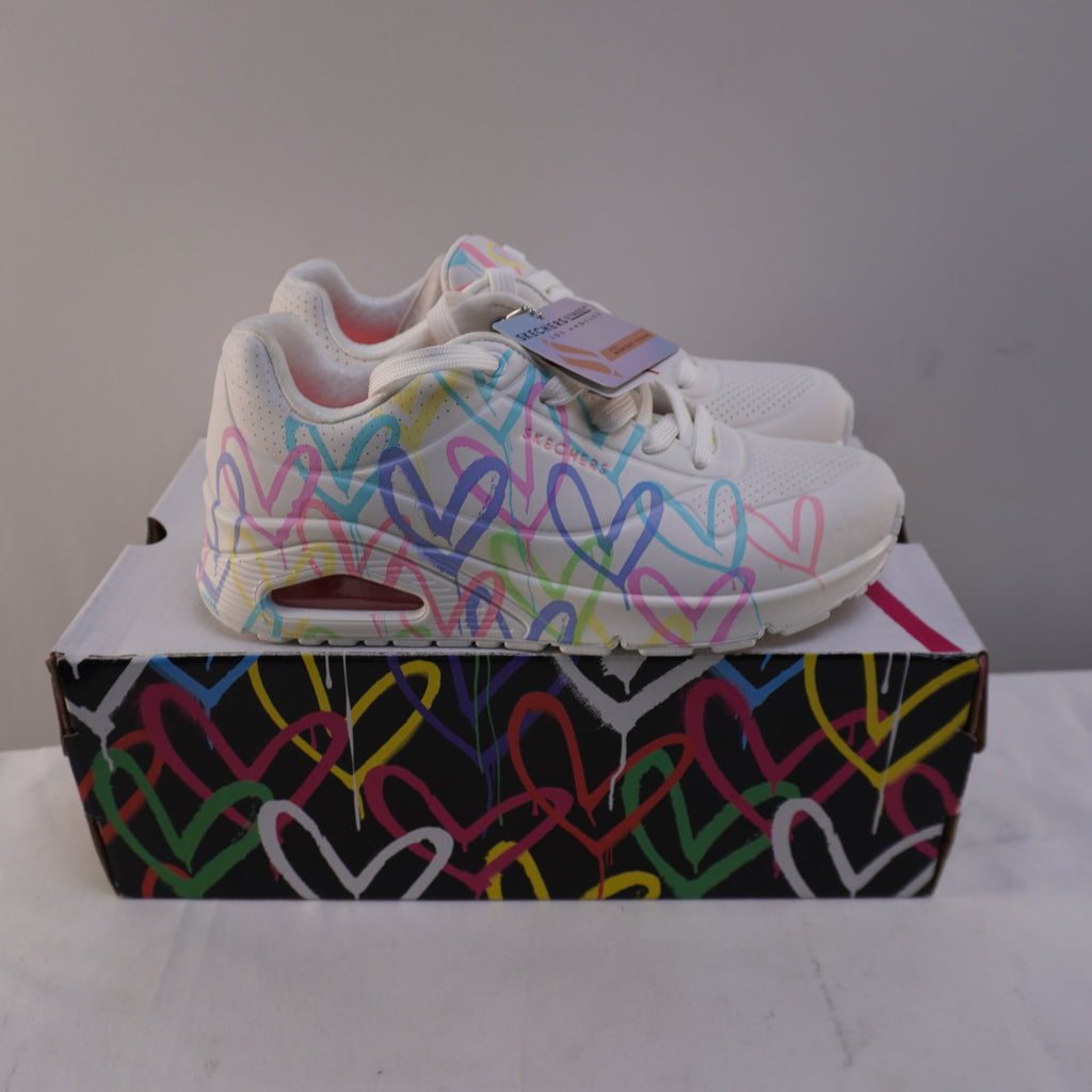 Zapatillas Skechers para Mujer Usadas - Multicolor, 37.5
