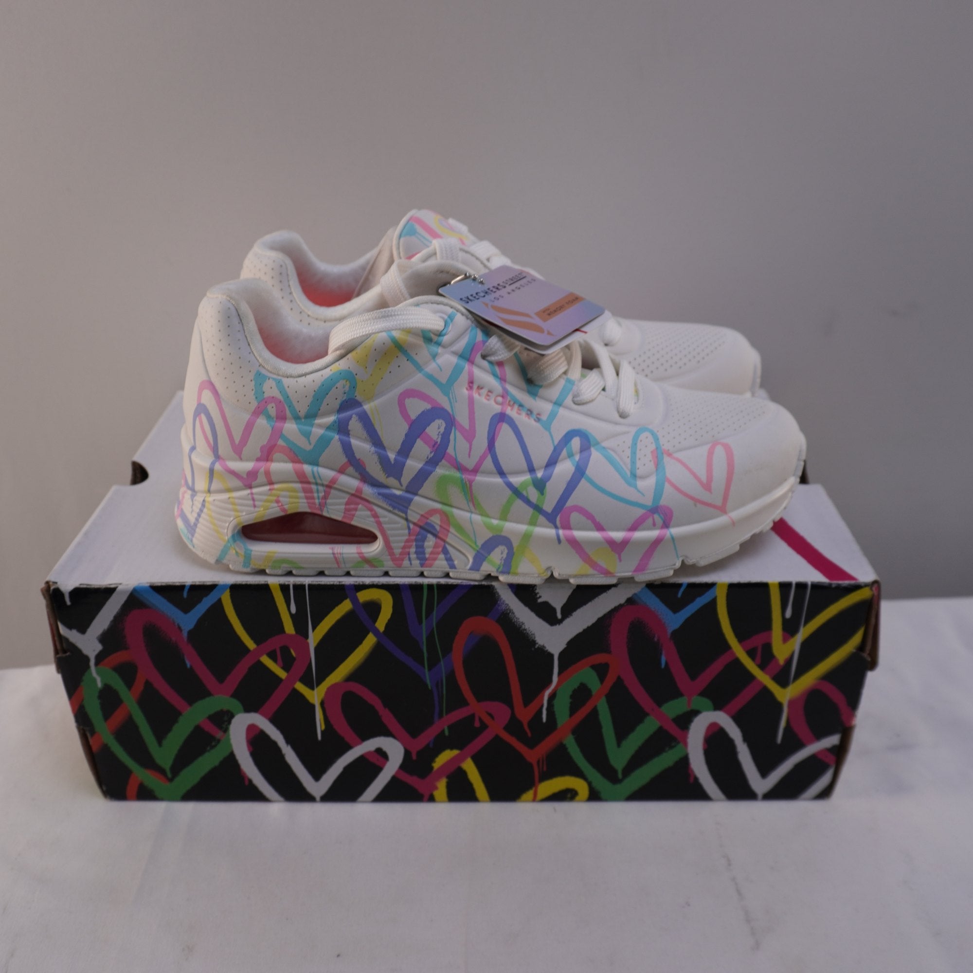Zapatillas Skechers para Mujer Usadas - Multicolor, 37.5