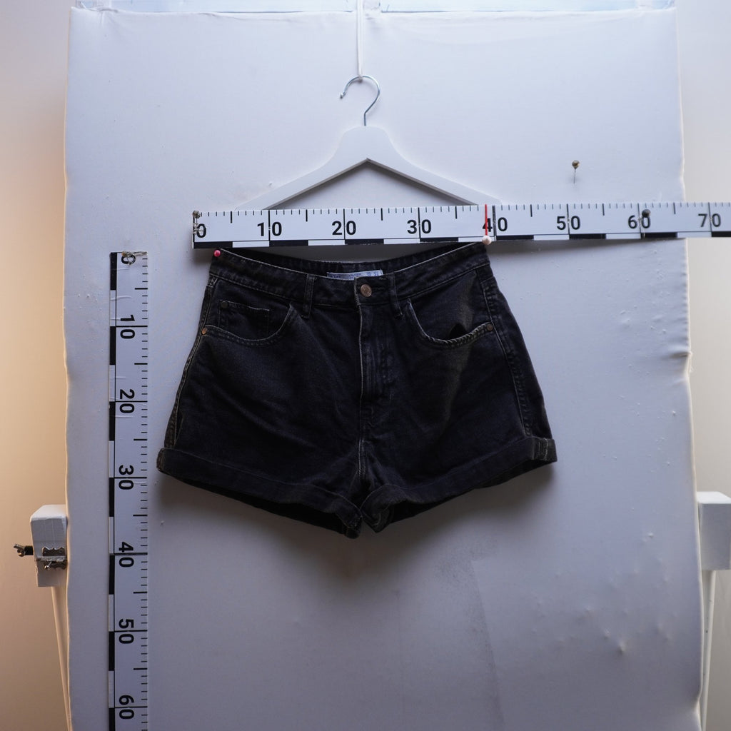Pantalones Cortos Vaqueros Lefties para Mujer Usados - Negro, M