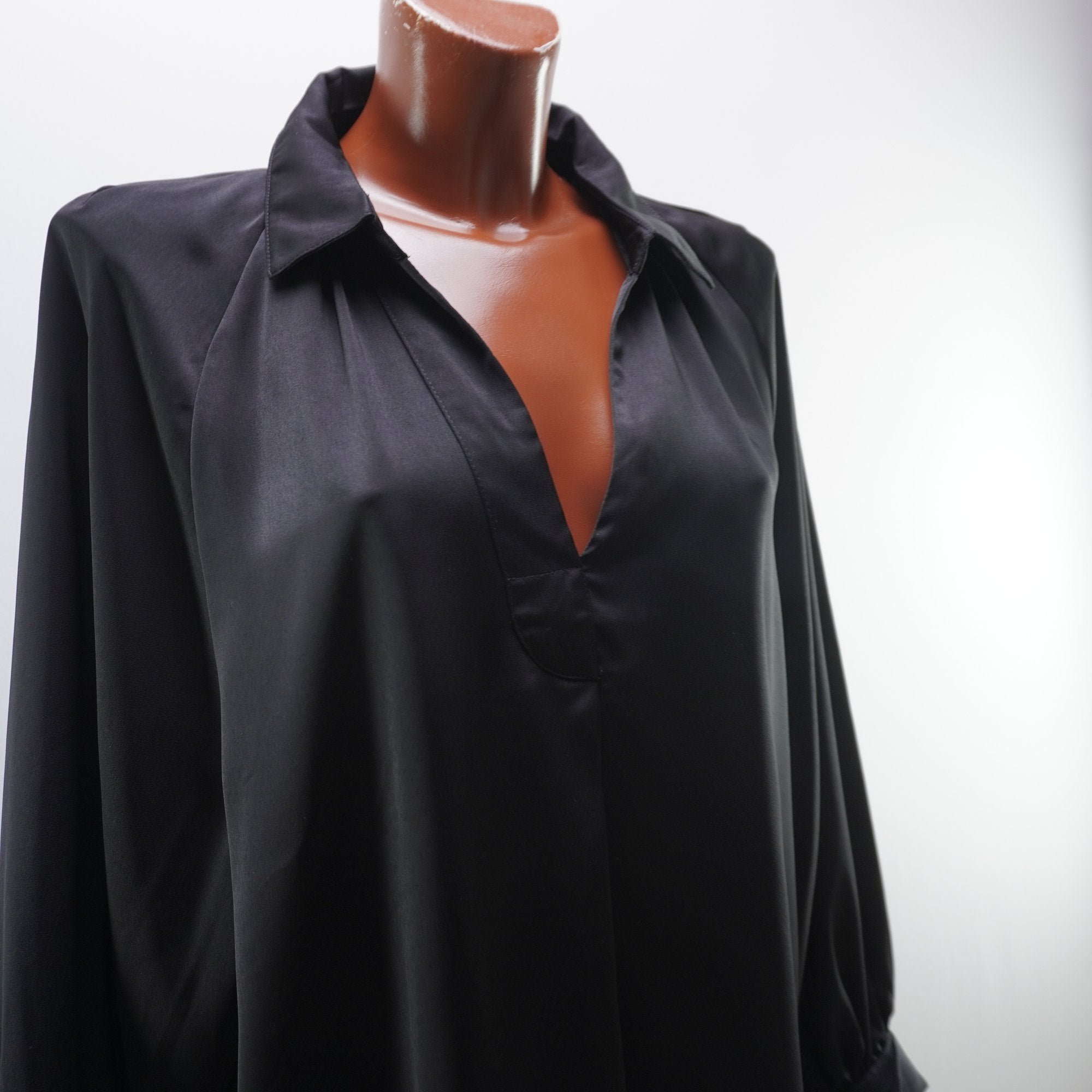 Camisa C&A para Mujer Usada - Negra, XXXL