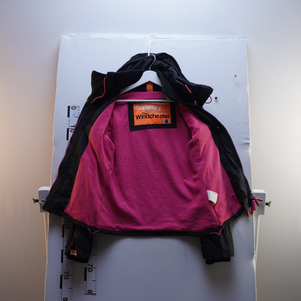 Parka Superdry para Mujer Usada - Negra, M