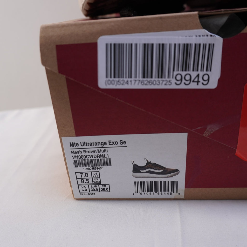 Zapatillas Vans para Hombre Usadas - Marrón, 39